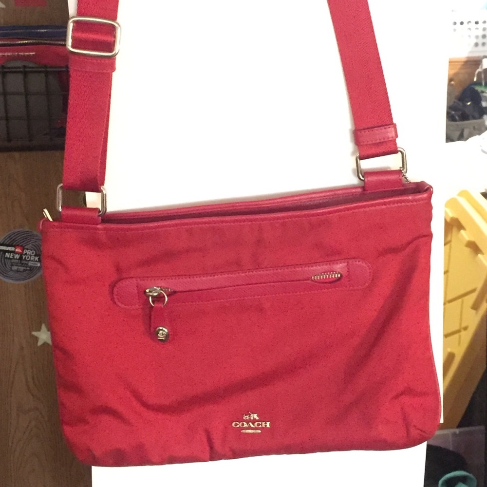 Coach cross body purse